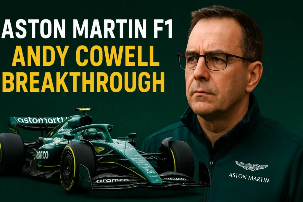 Aston Martin F1 Andy Cowell Breakthrough: How Engineering Secrets Are Transforming Modern Sports Betting Strategy