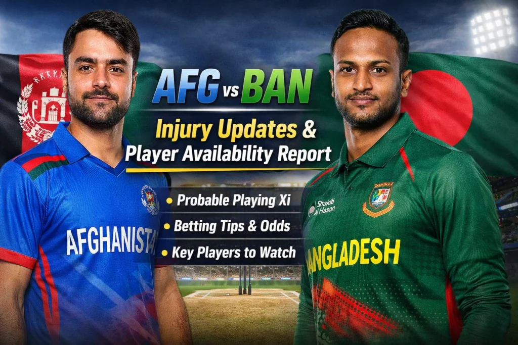 AFG vs Bangladesh