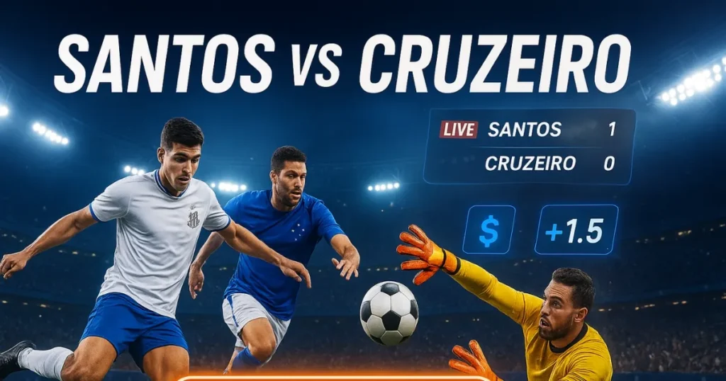 Santos vs Cruzeiro