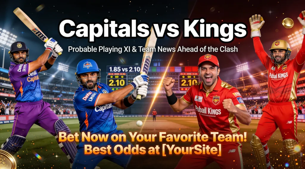 capitals vs kings