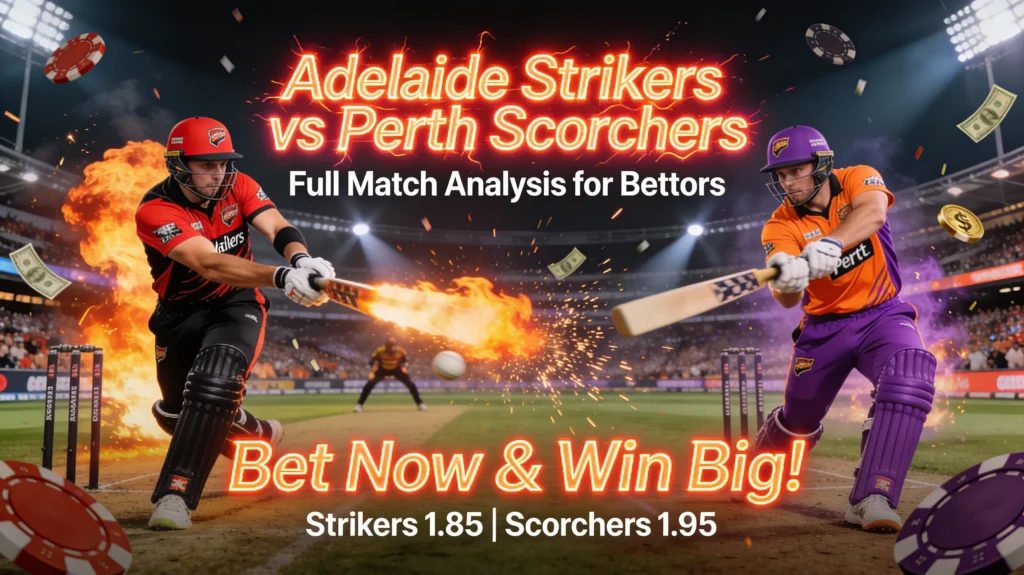 Adelaide Strikers vs Perth Scorchers Full Match Analysis for Bettors