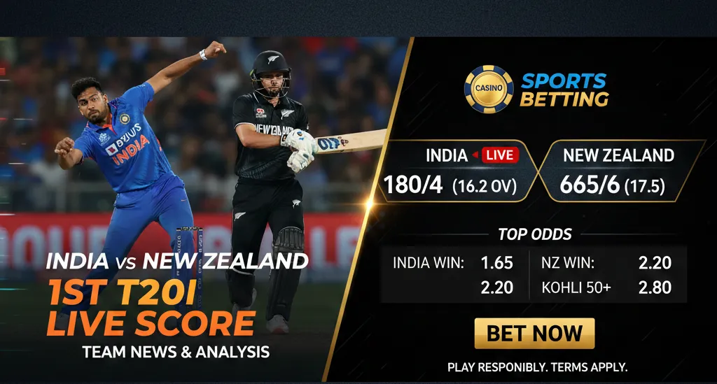 India vs New Zealand (1st T20I)