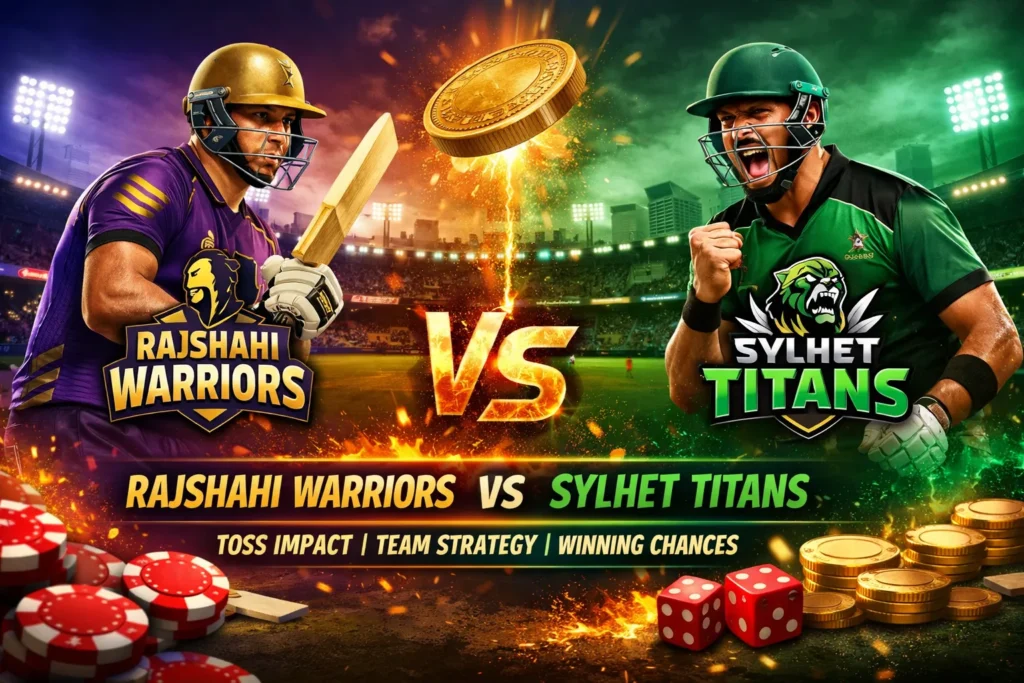 Rajshahi Warriors vs Sylhet Titans: Toss Impact, Team Strategy and Winning Chances