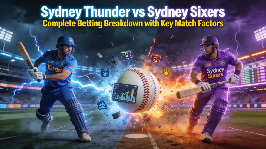 · sydney thunder vs sydney sixers